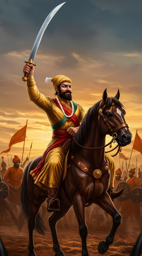 Shivaji Maharaj Mobile Background Hd Wallpaper And Ios