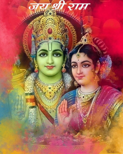 Shree Rama Navami Background For CB PicsArt Editing New
