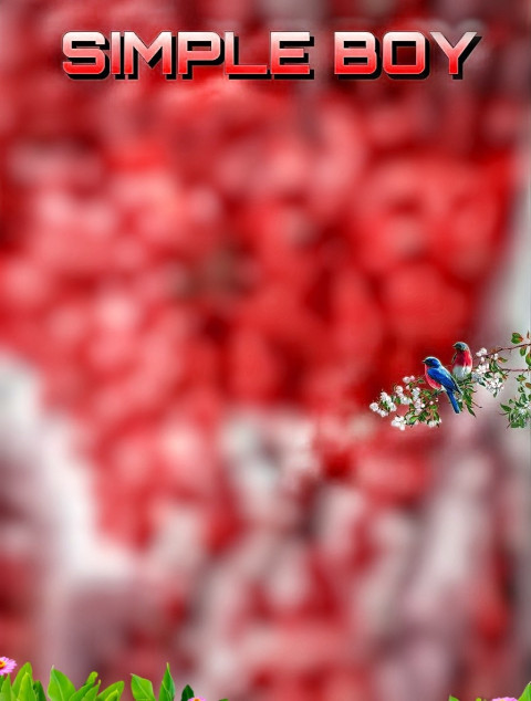 Simple Boy CB Editing Free New Background