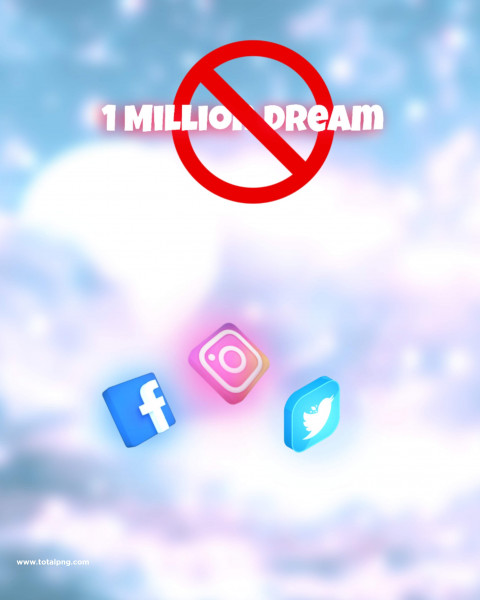 Social Media Icon CB Editing Full HD Background