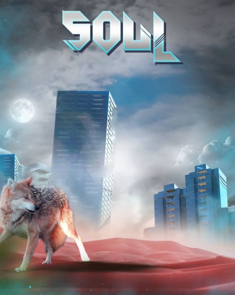 Soul With Fox Picsart HD Editing Poster Background