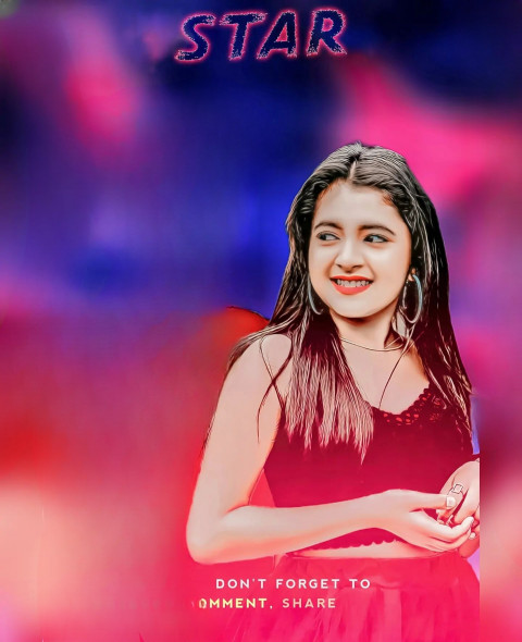Star Girl HD CB Photo Editing Background New
