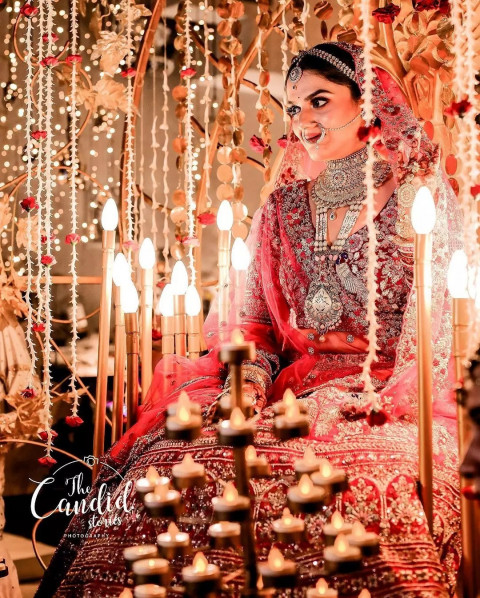 Sweet Indian Wedding Photoshoot Ideas Pics HD