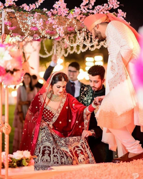 Sweet Indian Wedding Photoshoot Ideas Pics HD