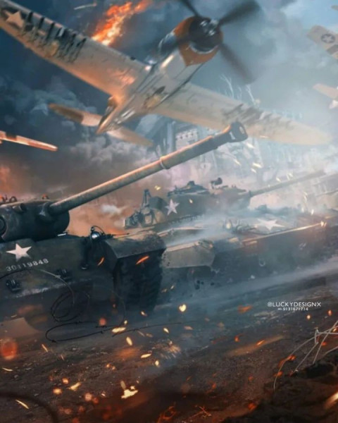 Tank Movie Poster Editing HD Background For CB Picsart Photo
