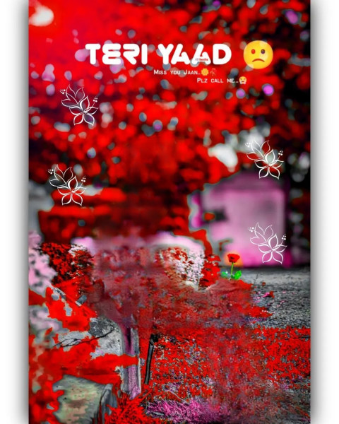 Teri yaad CB Editing Full HD Background Download