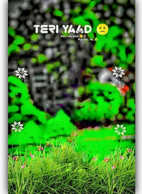 Teri Yaad CB Editing Nature Background Full HD