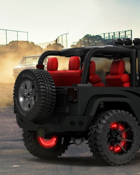 Thar Jeep Creative Viral Photo Editing Bakground Full HD