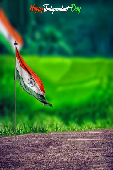 Tiranga 15 August Road Blur CB Editing Background Full HD Download Dp