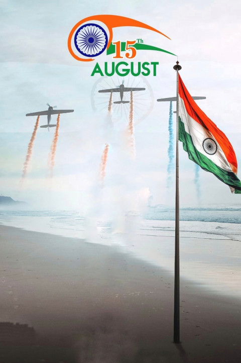 Tiranga HD Background For 15 August Photoshop Cb Editing Indian Flag Pics