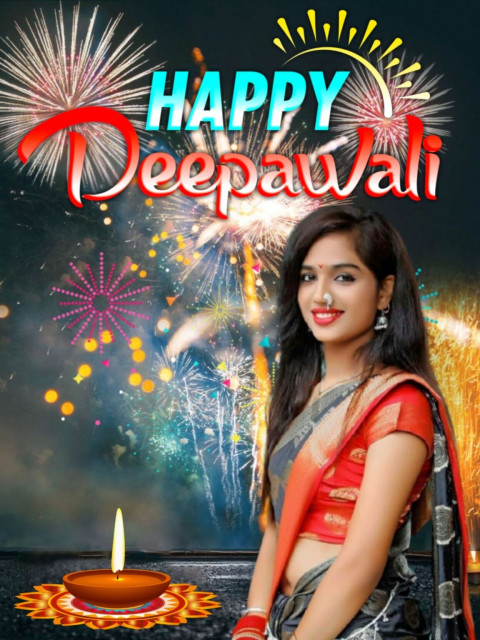 Top Happy Deepawali Background Full HD with Girls