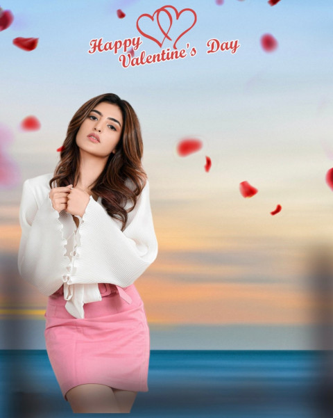 Trending Valentine Day Background For Editing With Girls Picsart