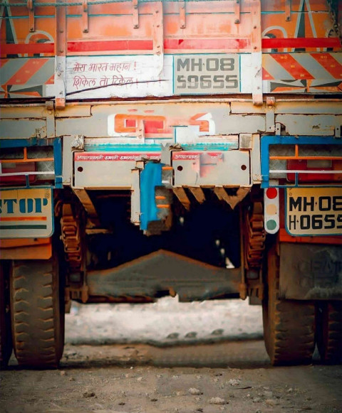Truck Picsart Background Image Free Stock