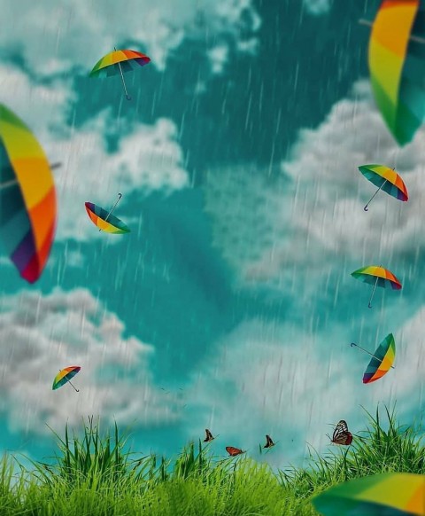 Umbrella cb picsart background Editing hd