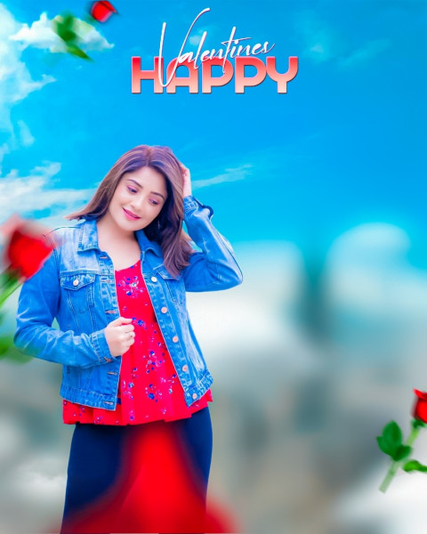 Valentine Day Editing Photoshop HD Background