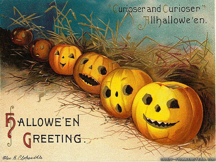 Vintage Halloween Dp For Mobile Wallpapers