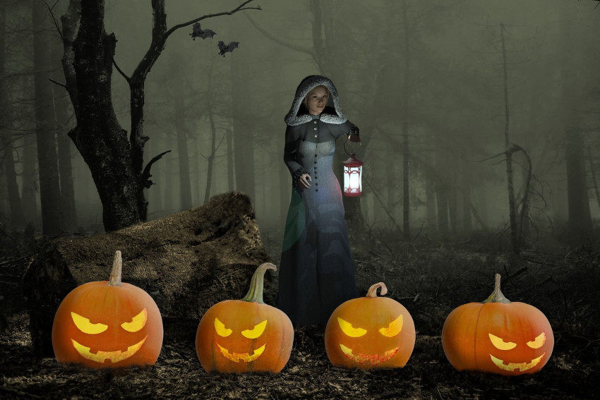 Vintage Halloween Dp For Mobile Wallpapers