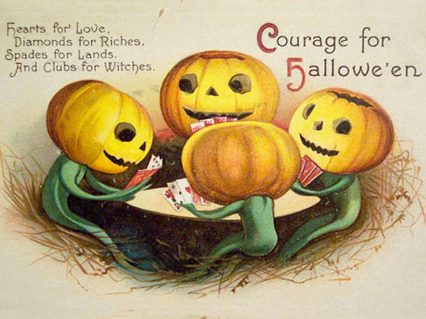 Vintage Halloween HD Background Wallpapers