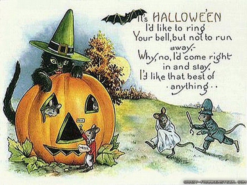 Vintage Halloween Wallpapers Download Free