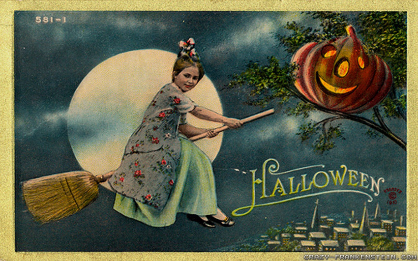 Vintage Halloween Wallpapers Download Free