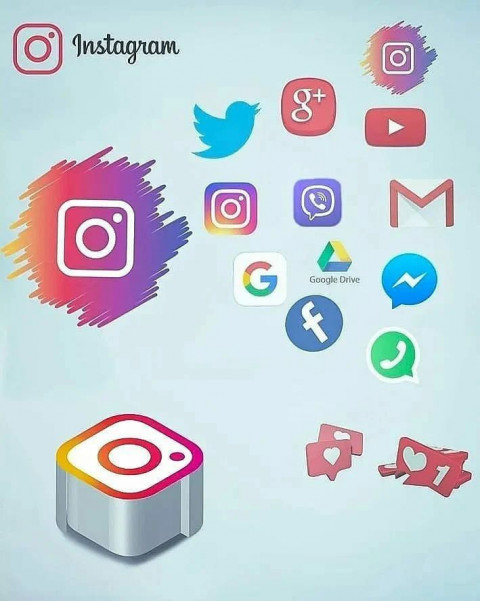 Viral Instagam Icon CB Background Download Full HD