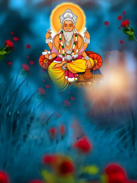 Vishwakarma Puja CB Photo Edit Background Full HD Photoshop