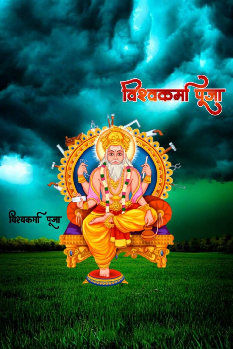 Vishwakarma Puja CB Snapseed Photo Editing Background Full HD Pics