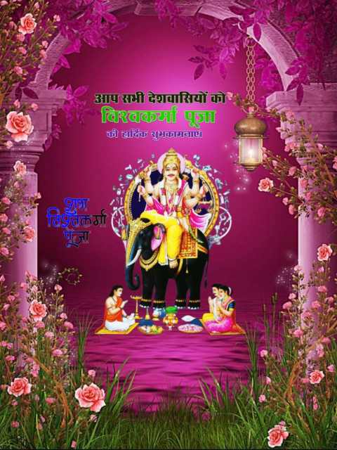 Vishwakarma Puja HD Background Download For Snapseed Photo Editing