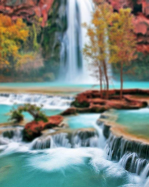 Waterfall Photo Editing CB Picsart Background