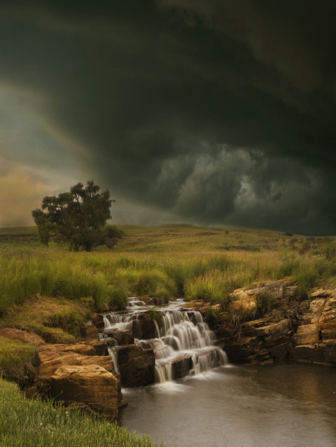 Waterfall Snapseed Photo Editing Background Download