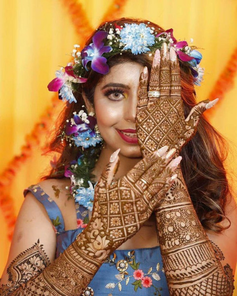 Wedding Mehandi Design Photos Full HD Wallpaper