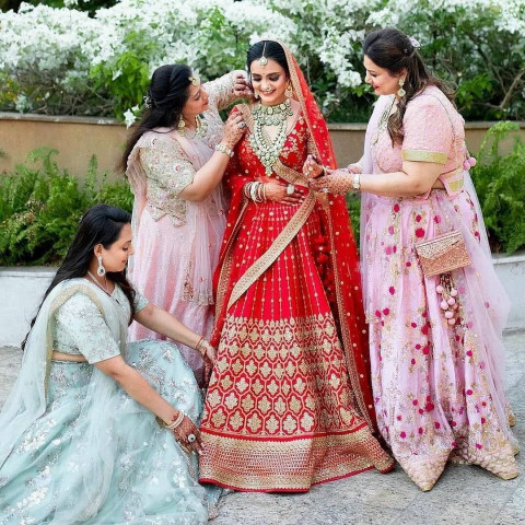 Wedding Photoshoot Dresses For Girls Hd Wallpapers