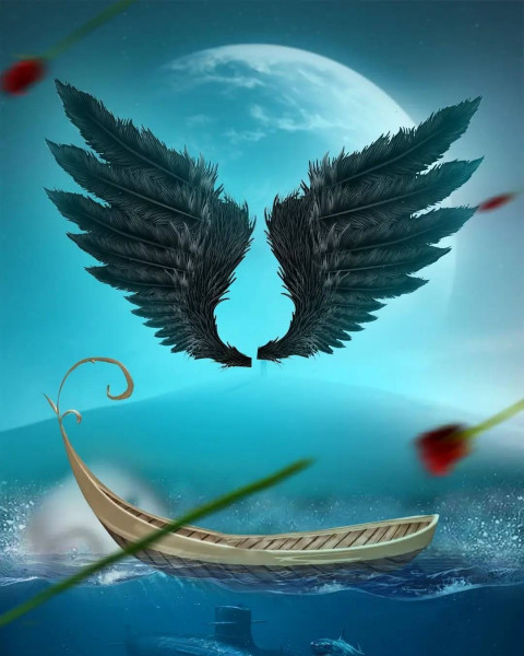 Wing Picsart Poster Editing Background HD