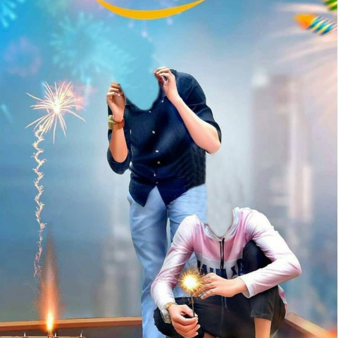 Without Head Boys Diwali Photo Editing Background