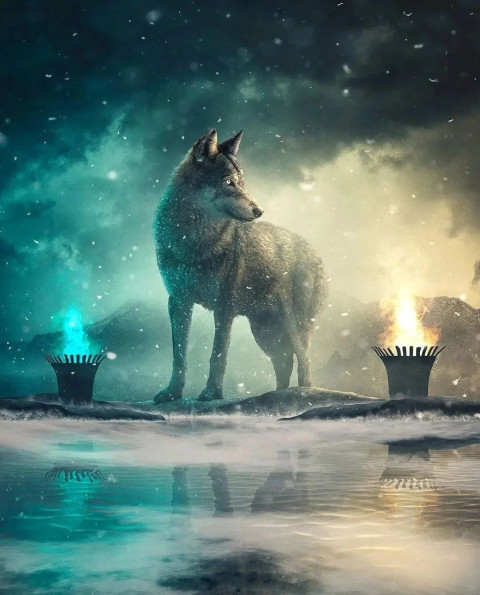 Wolf CB PicsArt Photo Editing HD Background New
