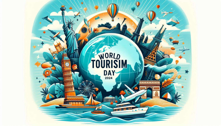 World Tourism Day 2024 photos with quotes free Download