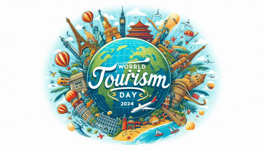 World Tourism Day 2024 scenic views and travel Images