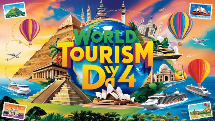 World Tourism Day 2024 top travel places Images Download