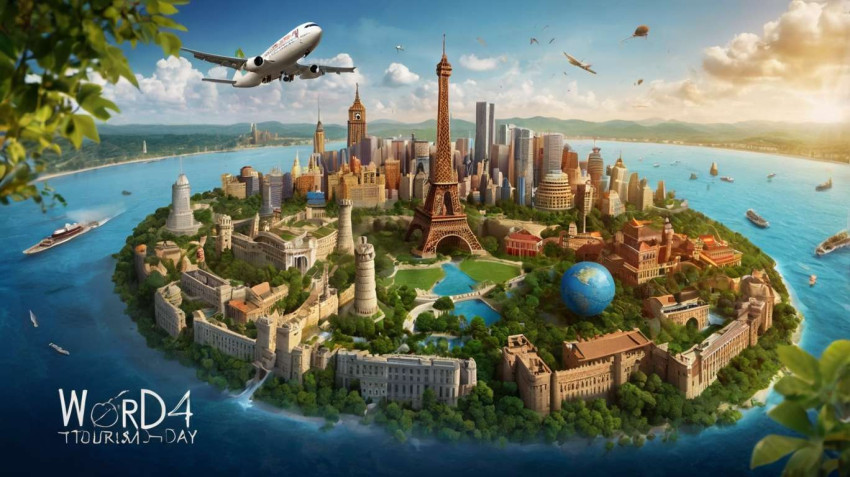 World Tourism Day 2024 tourism poster Images Download