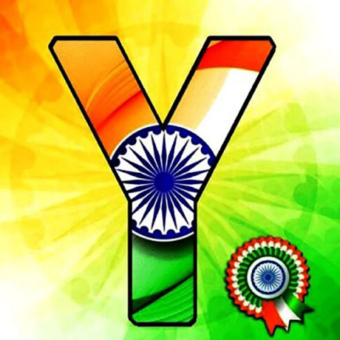 Y Name Tiranga Image Indian flag Letter Wallpaper Photo Pictures