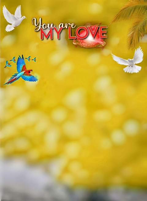 You Are My Love CB Editing Background