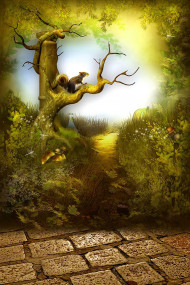 Tree Photo Studio Background HD Images Download Pic | OyePhoto
